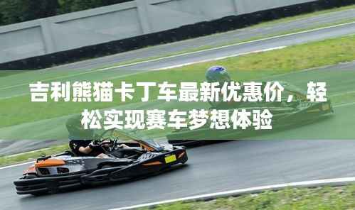 吉利熊猫卡丁车最新优惠价,轻松实现赛车梦想体验