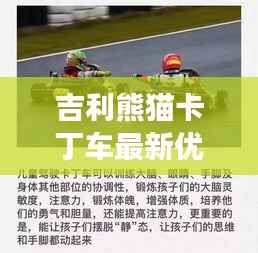吉利熊猫卡丁车最新优惠价,轻松实现赛车梦想体验